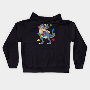 Dinosaur Autism Kids Hoodie